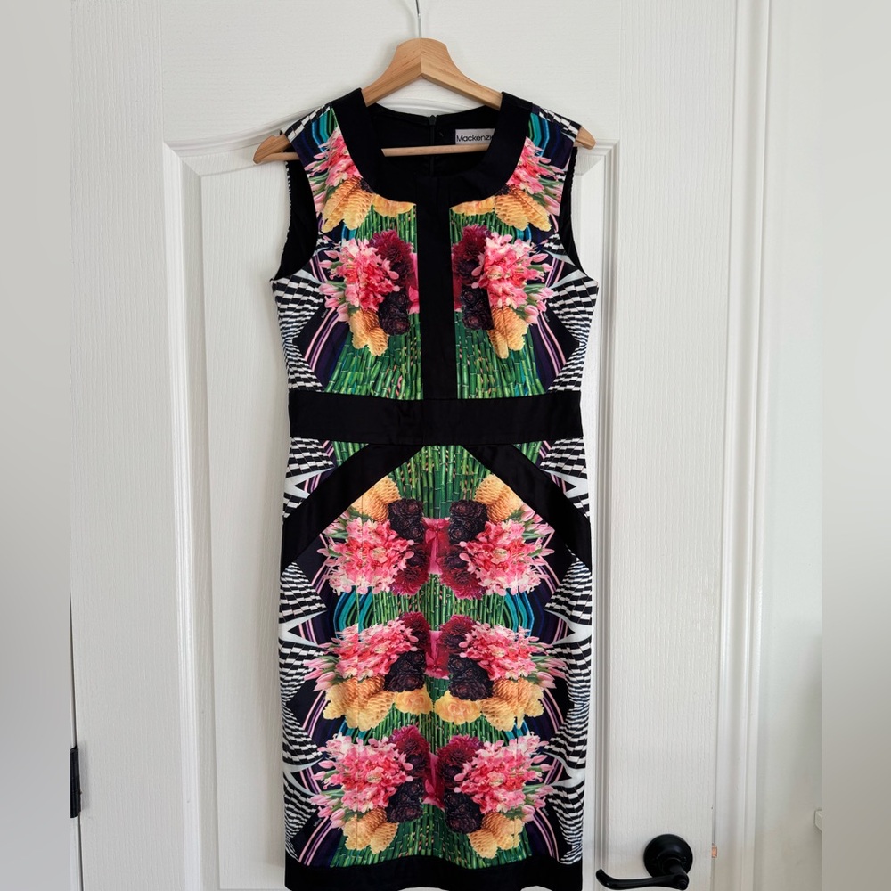 Graphic Print Dress
